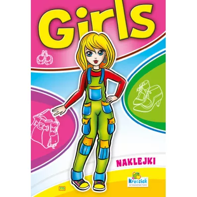 (205) Girls z naklejkami MIX