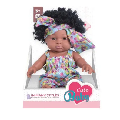 Lalka afroamerykanka 28cm Askato