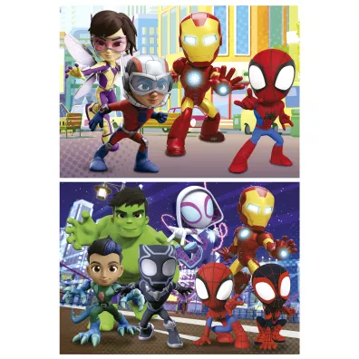 Puzzle 2x48 el. Spidey i Super-Kumple Educa