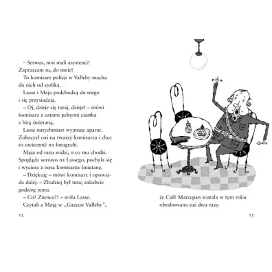 Tajemnica kawiarni. Biuro Detektywistyczne Lassego i Mai. Tom 4