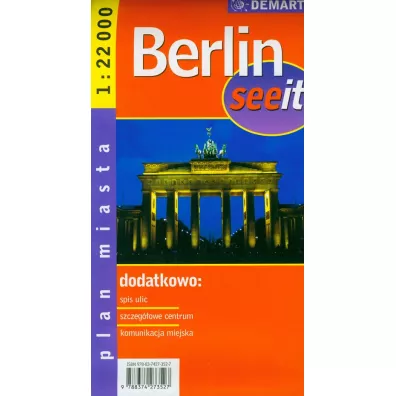 Berlin plan miasta 1:22 000