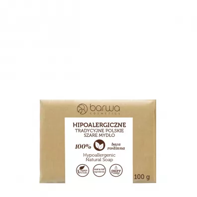 Barwa Hipoalergiczne tradycyjne polskie szare mydo 100 g