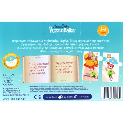 Puzzle PuzzloBajka Nasza Polska Kangur