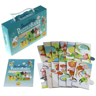 Puzzle PuzzloBajka Nasza Polska Kangur