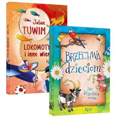 Pakiet: Lokomotywa i inne wiersze, Brzechwa dzieciom - Jan Brzechwa, Julian Tuwim