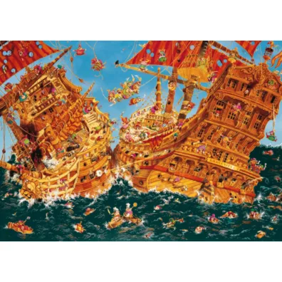 Puzzle 1000 el. Wanted!-Dick, Loup Heye