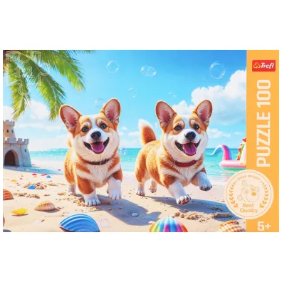 Puzzle 100 el. Corgi Trefl