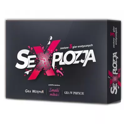 Sexplozja - zestaw 3 gier erotycznych Grammi