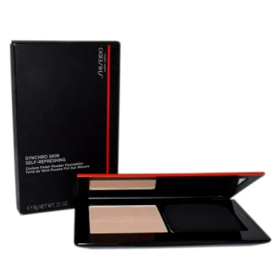 Shiseido Synchro Skin Self - Refreshing Custom Finish Powder Foundation kremowo pudrowy podk�ad 110 Alabaster 9 g