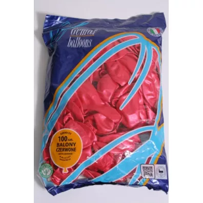 Godan Balon metalic 943763 czerwony