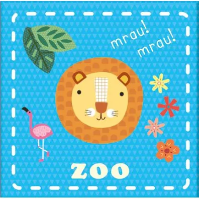 KSIAZECZKA EDUK 150X150 PRZYTULANKA ZOO AWM