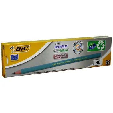 Bic O��wek Evolution Eco bez gumki 12 szt.