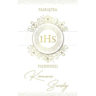 Armin Style KARNET KOMUNIA 130X210 Z KOP AS LUX-200 FOL