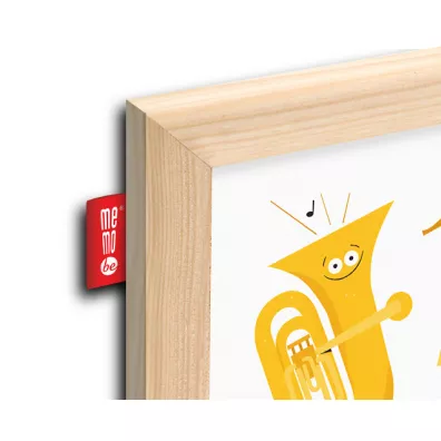 Tablica edukacyjna Music adventure! 60x40 cm