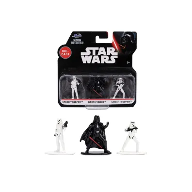 Figurki Jada Star Wars metalowe 4cm 3-pak