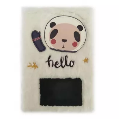 Easy Stationery Notes pluszowy A5 Panda 80 kartek