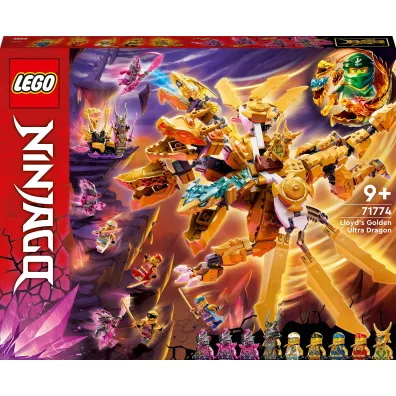 LEGO NINJAGO Z�oty Ultra Smok Lloyda 71774