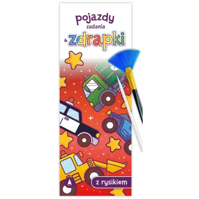 Wydrapywanka 80X215 Pojazdy. Zadania & zdrapki SKRZAT 074864 - Wioleta �y�owska