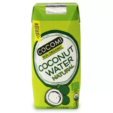 Cocomi Woda kokosowa naturalna 330 ml Bio