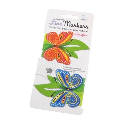 Thinking Gifts LineMarkers Wskazuj�ce zak�adki - Motyle