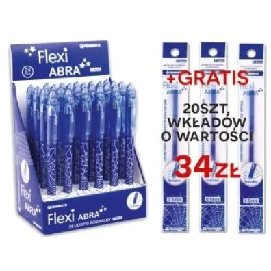 Penmate D�ugopisy Flexi Abra + 20 wk�ad�w 24 szt.