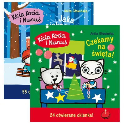 Pakiet Kicia Kocia i Nunu�. Jaka pi�kna zima!, Czekamy na �wi�ta! - Anita G�owi�ska