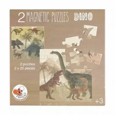 Puzzle magnetyczne Dinozaury Egmont Toys