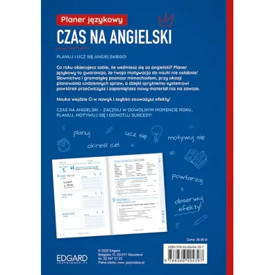 Planer j�zykowy. Czas na angielski (A2-B1)