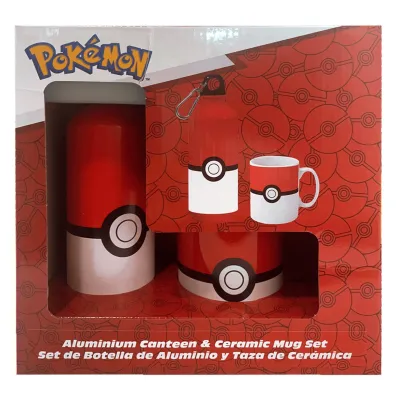 Zestaw kubek + butelka Pokemon 500ml PK00022