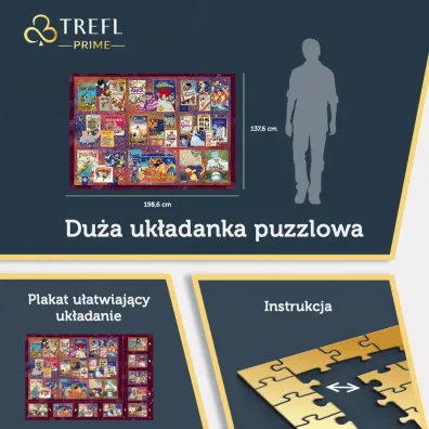 Puzzle 13500 el. UFT Prime Disney Trefl