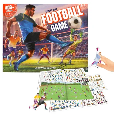 Zestaw z naklejkami Football 14207A