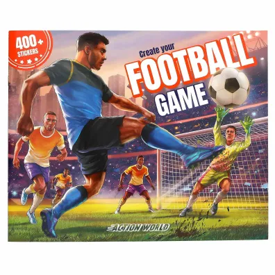Zestaw z naklejkami Football 14207A