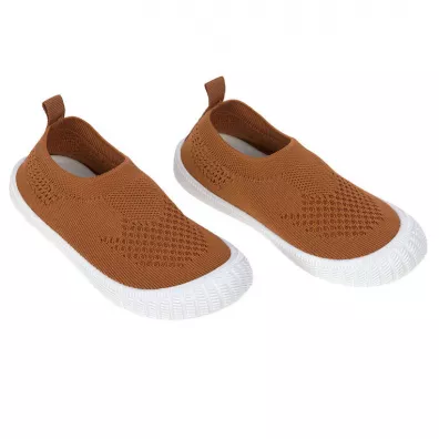 Lassig Ultrawygodne elastyczne trampki dziecice z antypolizgow podeszw Splash & Fun caramel, rozm. 22