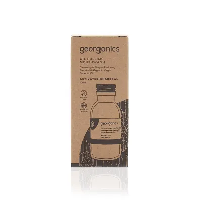 Georganics Olej do p�ukania ust, Activated Charcoal 100 ml