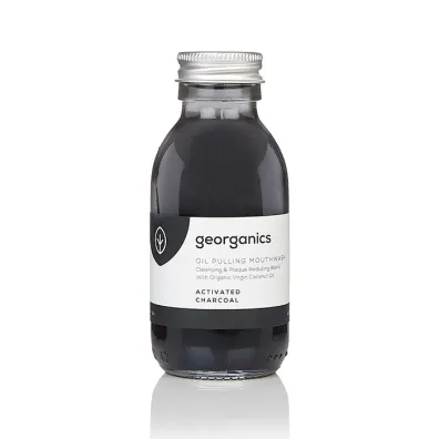Georganics Olej do p�ukania ust, Activated Charcoal 100 ml
