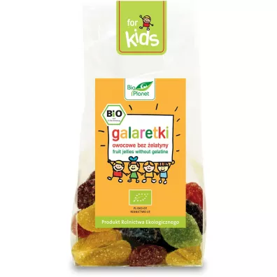 Bio Planet Galaretki owocowe bez elatyny 100 g Bio
