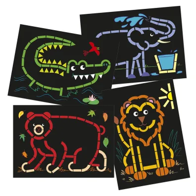 Zestaw kreatywny Crafty Dzikie zwierz�ta Avenue Mandarine