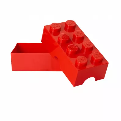 Lunchbox klocek LEGO czerwony