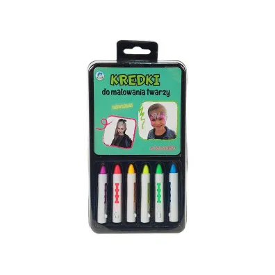 Adar Kredki do malowania twarzy 6 kolor�w
