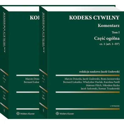 Pakiet Kodeks cywilny. Komentarz. Tom 1. Cz�� og�lna. Cz�� 1-2