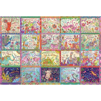 Puzzle 2000 Pozytywne myli G3 Cobble Hill