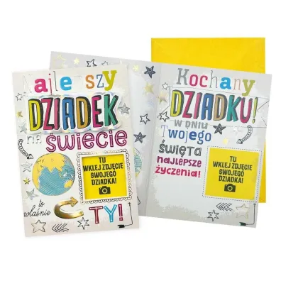 Kukartka Karnet B6 Dziadek