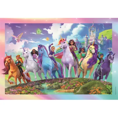Puzzle 104 el. Super Unicorn Academy Clementoni