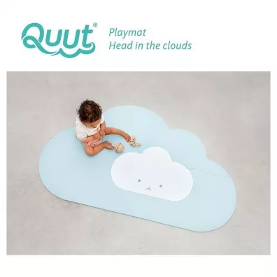 Quut Mata do zabawy piankowa podogowa Chmurka Playmat Dusty blue