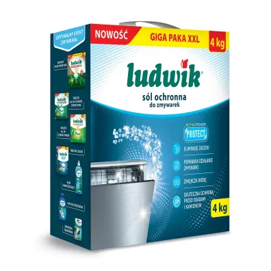 Ludwik S�l do zmywarki 4 kg
