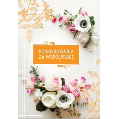 Trend Karnet Podzi�kowania za wsp�prac�
