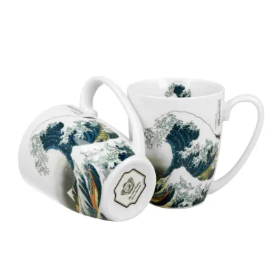 Duo Sp. z o.o. Komplet kubkw Hokusai The Great Wave 2 x 350 ml