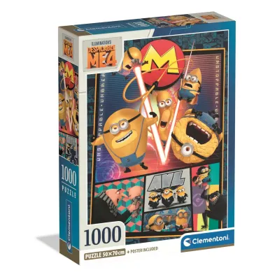 Puzzle 1000 el. Compact Despicable Me 4 Clementoni