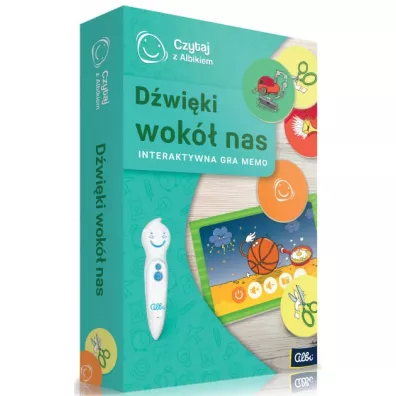 Czytaj z Albikiem. D�wi�ki wok� nas. Interaktywna gra memo