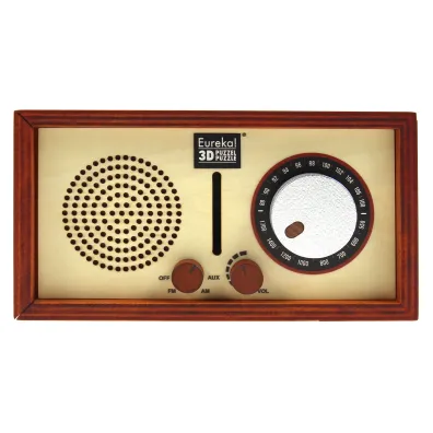 �amig��wka Escape Box Retro Radio Secret  poziom 2/4 Eureka 3D